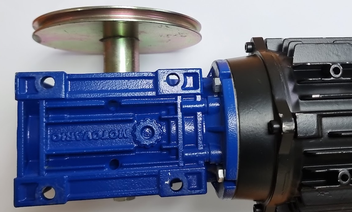 Motor & Gear box for single rail boom.