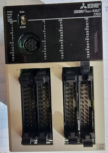 PLC 24VDC 32I/32O 24VDC PNP FX3UC-6