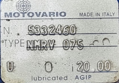 NMRV075 20,0 160*24 28 U MV